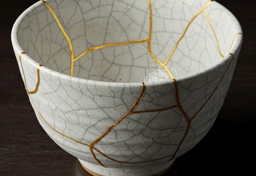 Kintsugi Schale